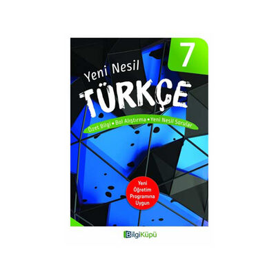 BilgiKüpü Yayınları 7 Sınıf Yeni Nesil Türkçe